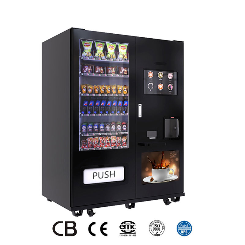 Máy bán nước chai - cà phê nóng - cà phê lạnh và các loại nước khác với màn hình cảm ứng. Máy bán hàng tốt nhất hiện nay