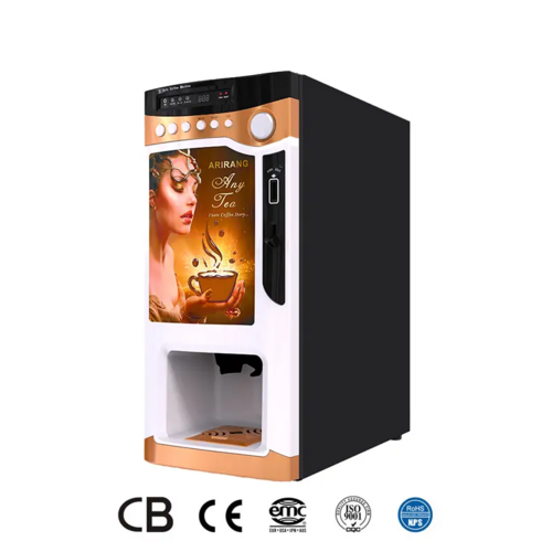 Coin vận hành máy Vendo trộn sẵn với Cup tự động