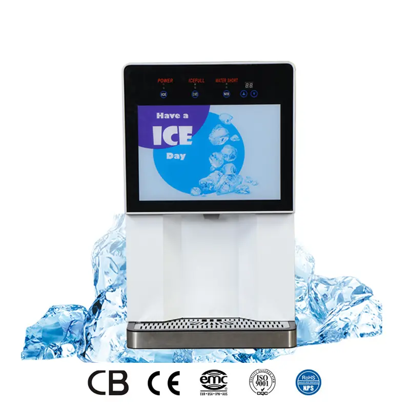 Máy công nghiệp làm nước đá và nhã đá tự động