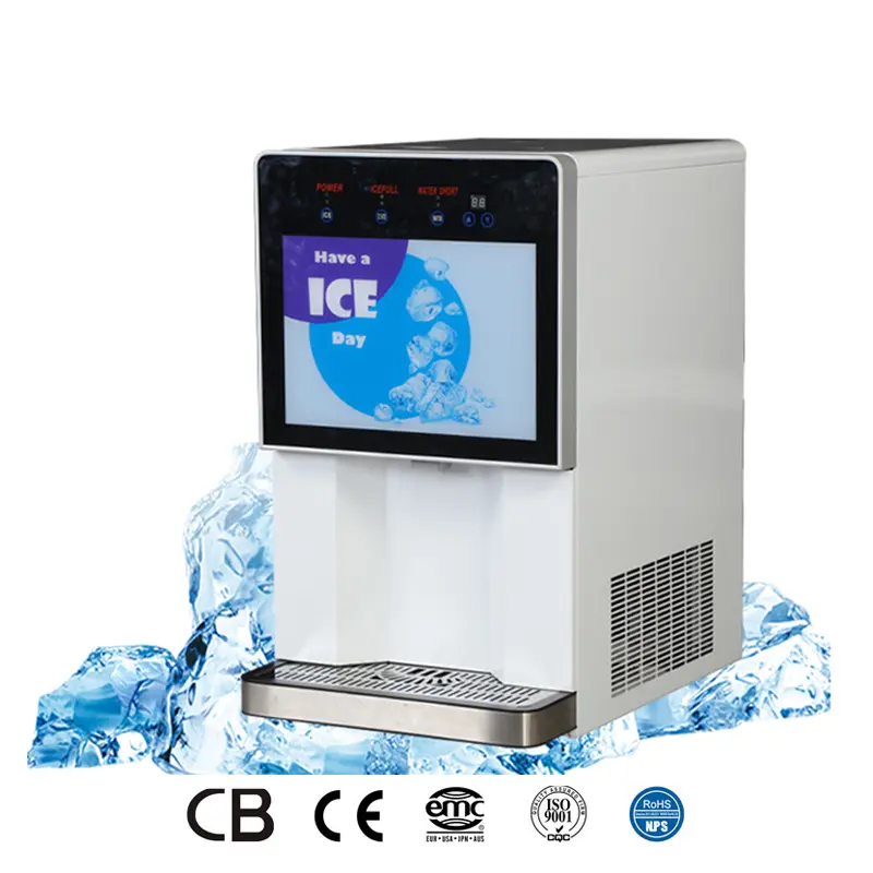 Máy công nghiệp làm nước đá và nhã đá tự động
