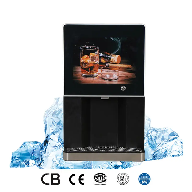 Máy công nghiệp làm nước đá và nhã đá tự động