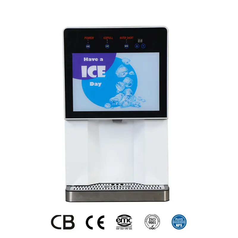 Máy công nghiệp làm nước đá và nhã đá tự động